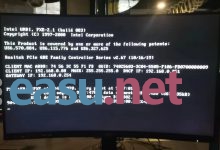 技嘉B450M K开机卡PXE无法进入系统-EasySupport | 易速
